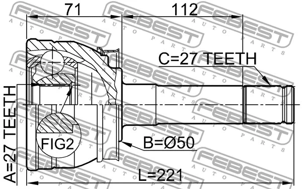 Joint Kit, drive shaft