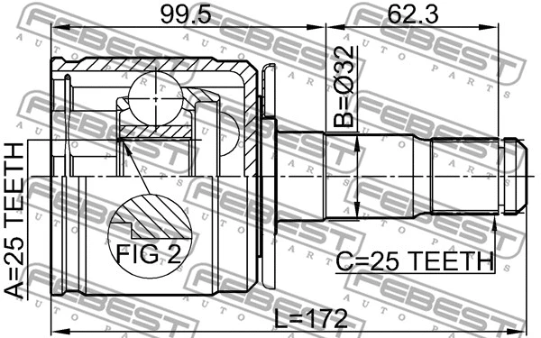 Joint Kit, drive shaft