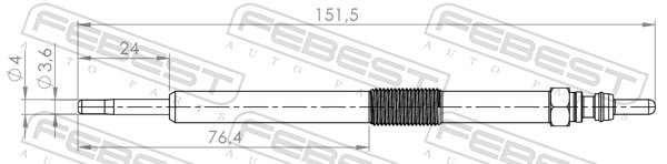 Glow Plug (14642-001)