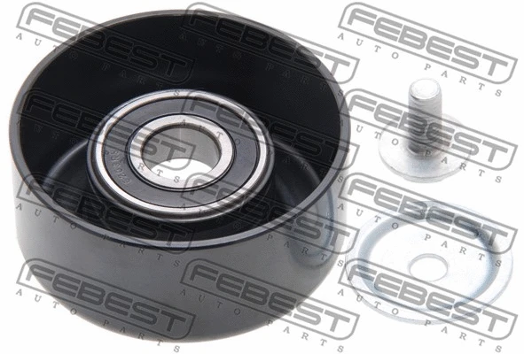Tensioner Pulley, V-ribbed belt (0287-D40)