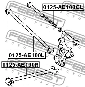 Control/Trailing Arm, wheel suspension