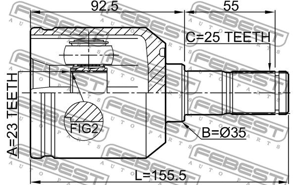 Joint Kit, drive shaft