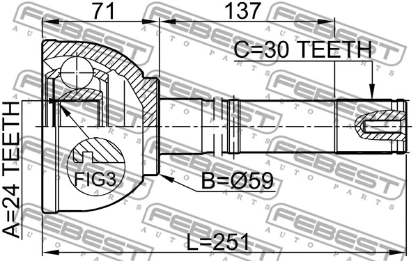 Joint Kit, drive shaft