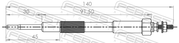 Glow Plug (05642-003)