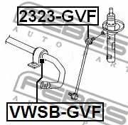 Mounting, stabiliser bar