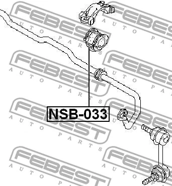 Mounting, stabiliser bar