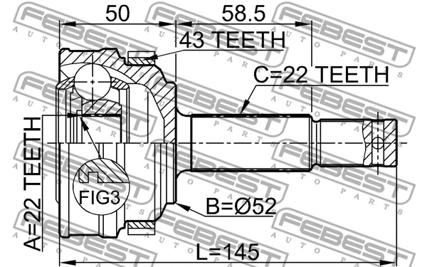 Joint Kit, drive shaft