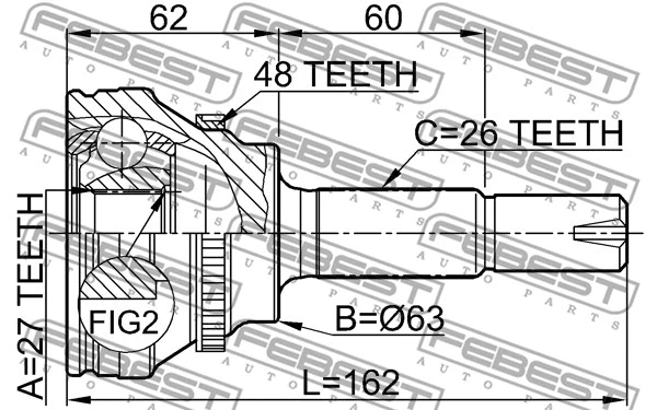Joint Kit, drive shaft
