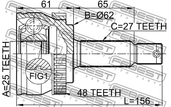 Joint Kit, drive shaft