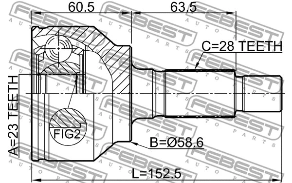 Joint Kit, drive shaft