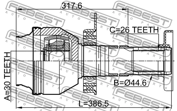 Joint Kit, drive shaft