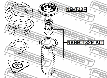 Dust Cover Kit, shock absorber