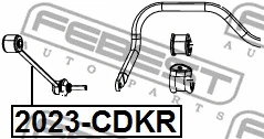 Link/Coupling Rod, stabiliser bar