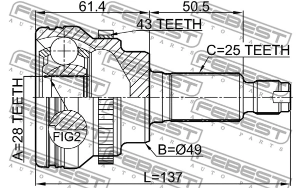 Joint Kit, drive shaft