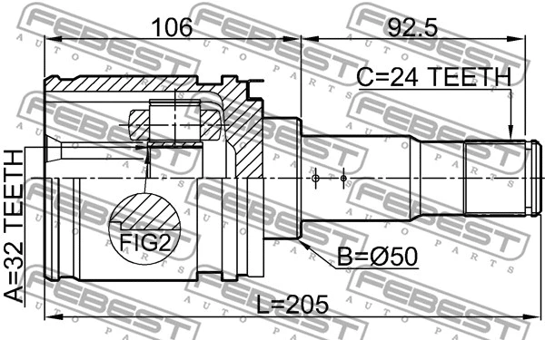 Joint Kit, drive shaft