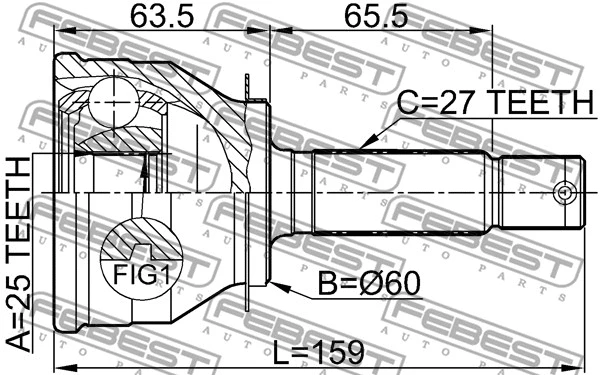 Joint Kit, drive shaft