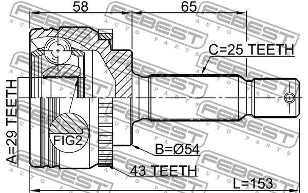 Joint Kit, drive shaft