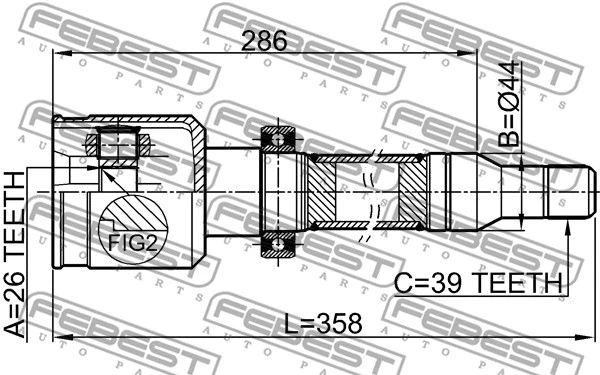 Joint Kit, drive shaft