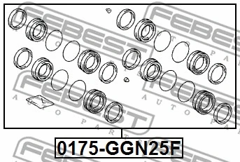 Repair Kit, brake caliper