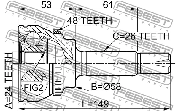 Joint Kit, drive shaft