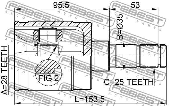 Joint Kit, drive shaft
