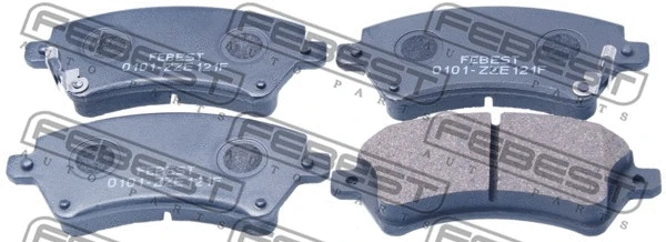 Brake Pad Set, disc brake (0101-ZZE121F)
