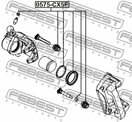 Repair Kit, brake caliper