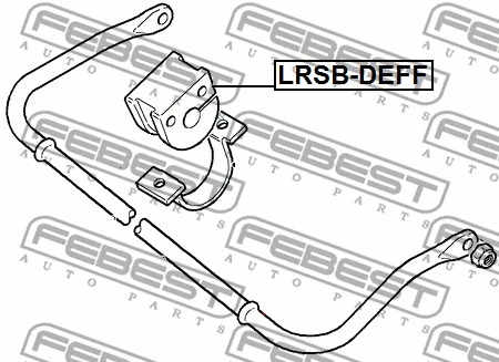 Mounting, stabiliser bar