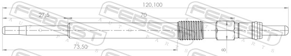 Glow Plug (28642-001)