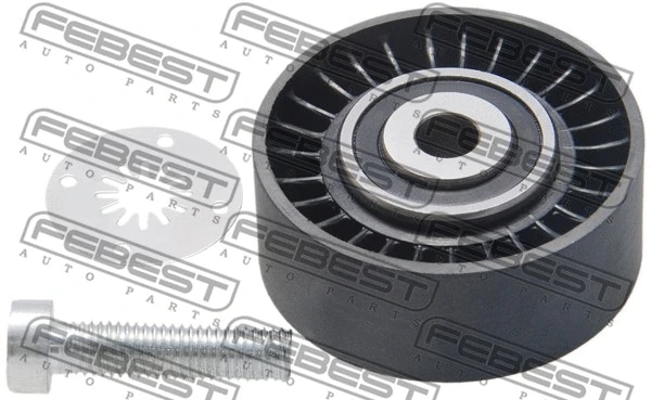 Deflection/Guide Pulley, V-ribbed belt (1088-C100)