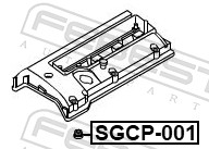 Seal Ring, spark plug shaft (SGCP-001)