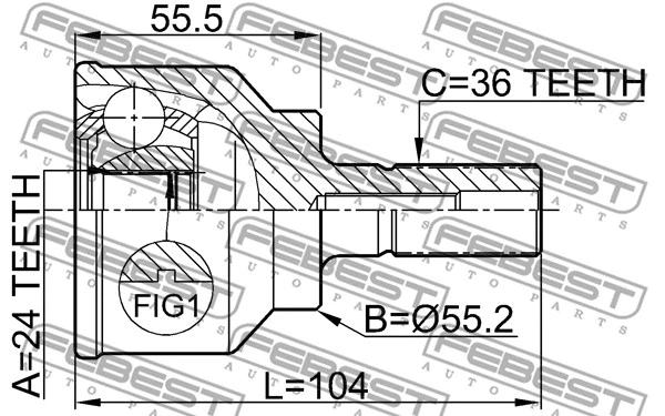 Joint Kit, drive shaft