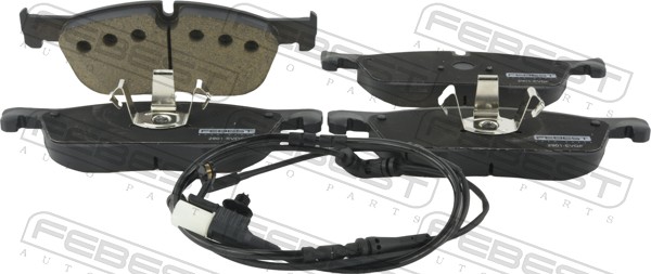 Brake Pad Set, disc brake (2901-EVQF)