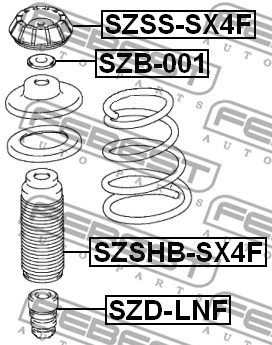 Suspension Strut Support Mount