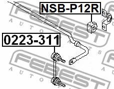 Link/Coupling Rod, stabiliser bar
