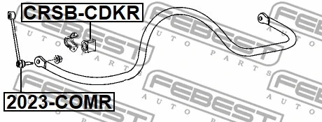 Link/Coupling Rod, stabiliser bar