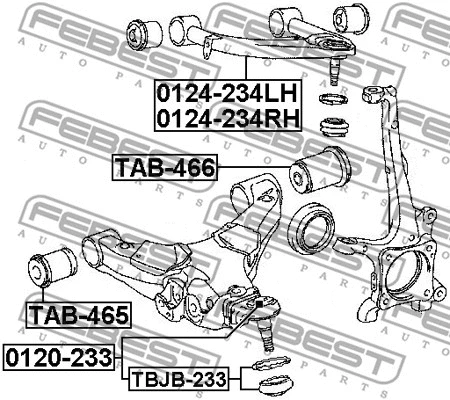 Control/Trailing Arm, wheel suspension