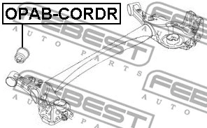 Bushing, axle beam