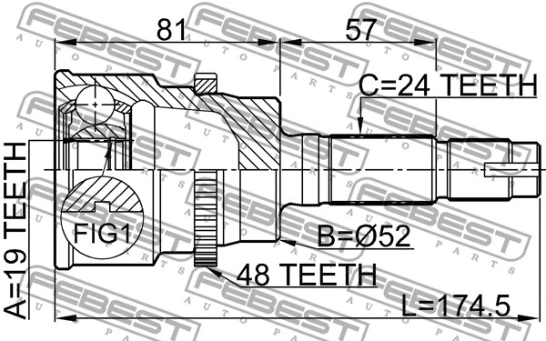 Joint Kit, drive shaft