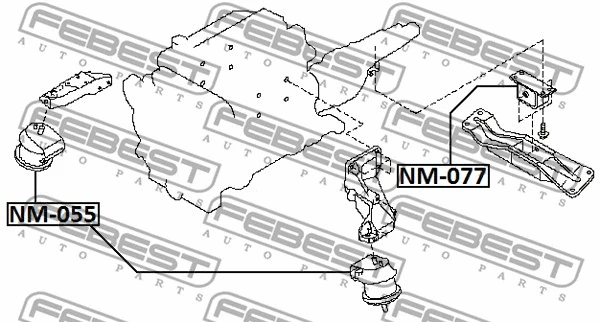 Mounting, automatic transmission