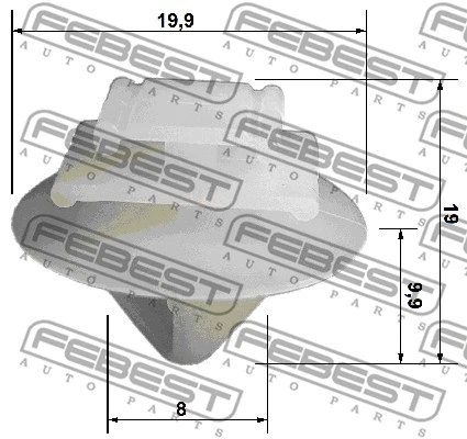 Clip, trim/protection strip