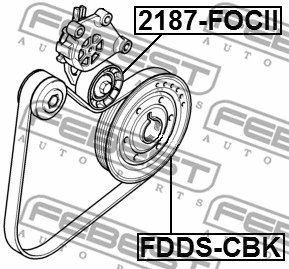 Belt Pulley, crankshaft (FDDS-CBK)