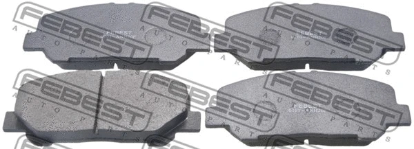 Brake Pad Set, disc brake (0101-ANH20F)