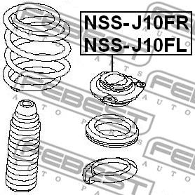 Suspension Strut Support Mount