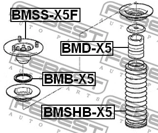 Suspension Strut Support Mount