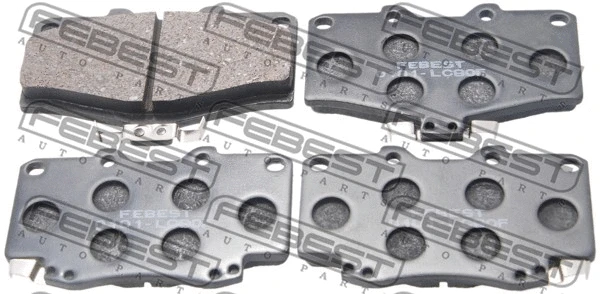 Brake Pad Set, disc brake (0101-LC90F)