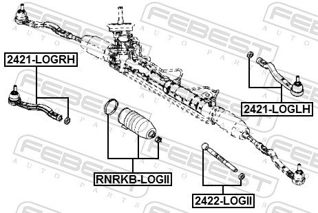 Bellow, steering (RNRKB-LOGII)