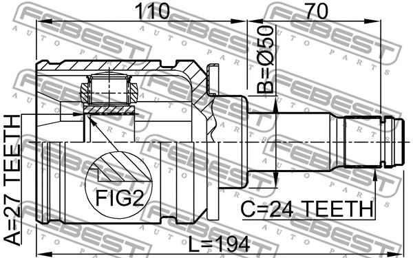 Joint Kit, drive shaft