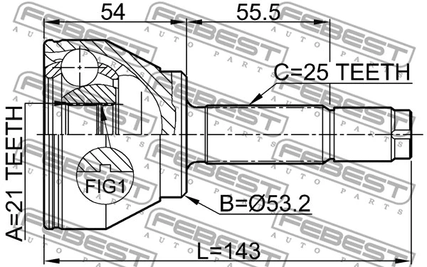 Joint Kit, drive shaft