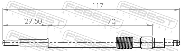 Glow Plug (23642-008)